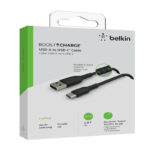 Original Belkin Boost Charge Braided Fast Charger Cable Type USB A to C Charger Cable, 1M